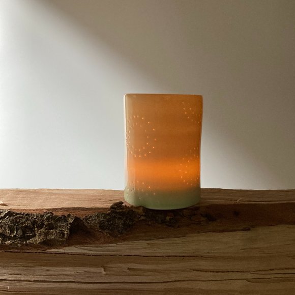 Anne Black Seam Candle Cup, Scandinavian Design - Picture 5 of 8